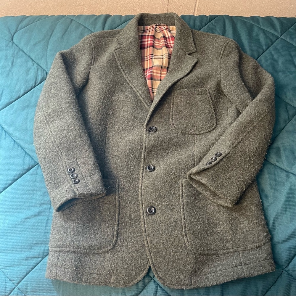 Territory Ahead When Duty Calls Wool Blazer